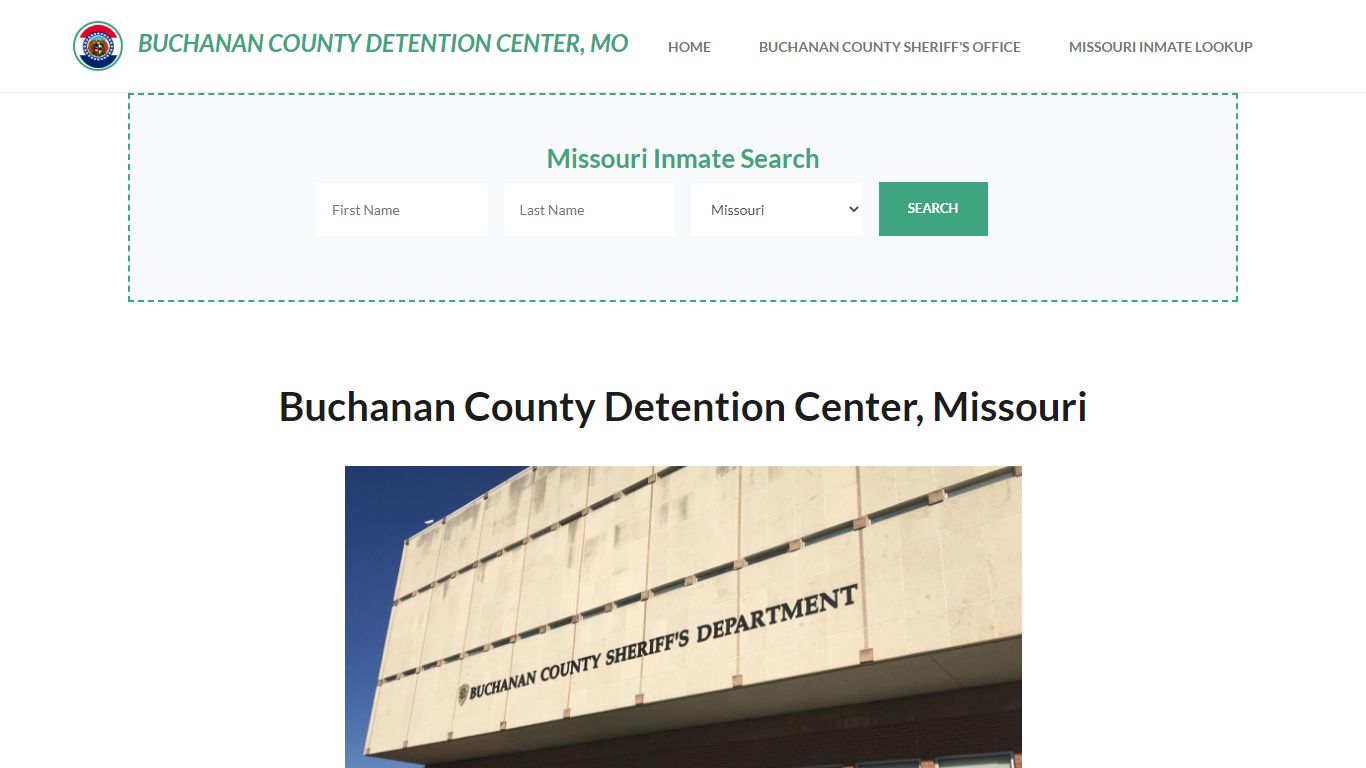 Buchanan County Detention Center, MO Inmate Roster, Offender Search